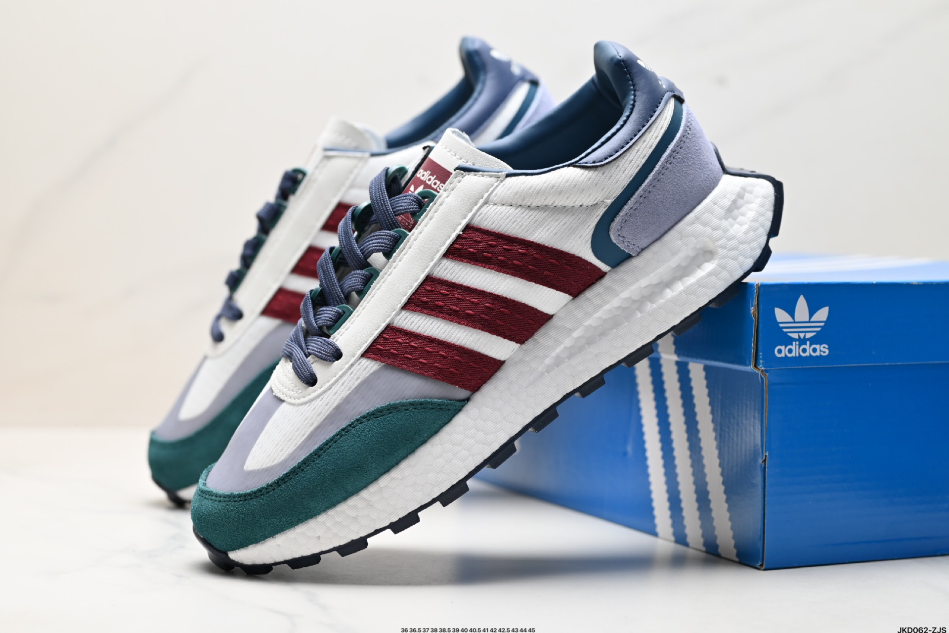 阿迪达斯Adidas Retropy E5 W.R.P 三叶草新款运动休闲爆米花跑鞋  IE0499