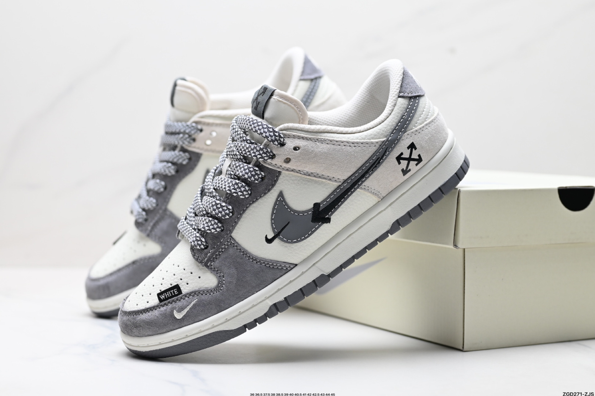 NK Dunk Low Retro “DIY高端定制” 低帮休闲运动板鞋 DJ2024-133