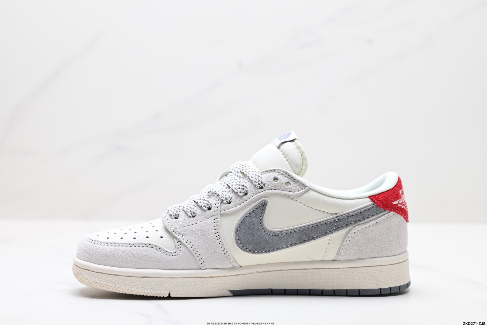 AJ1倒勾Travis Scott x Air Jordan 1 ” Reverse Mocha “ AJ1乔1 TS 闪电 联名倒钩 低帮文化篮球鞋  SJ2068-145