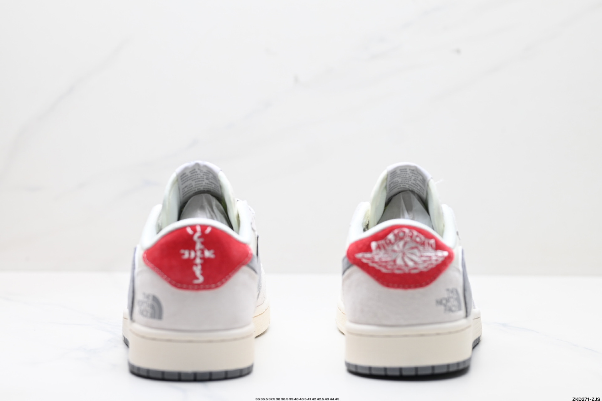 AJ1倒勾Travis Scott x Air Jordan 1 ” Reverse Mocha “ AJ1乔1 TS 闪电 联名倒钩 低帮文化篮球鞋  SJ2068-145