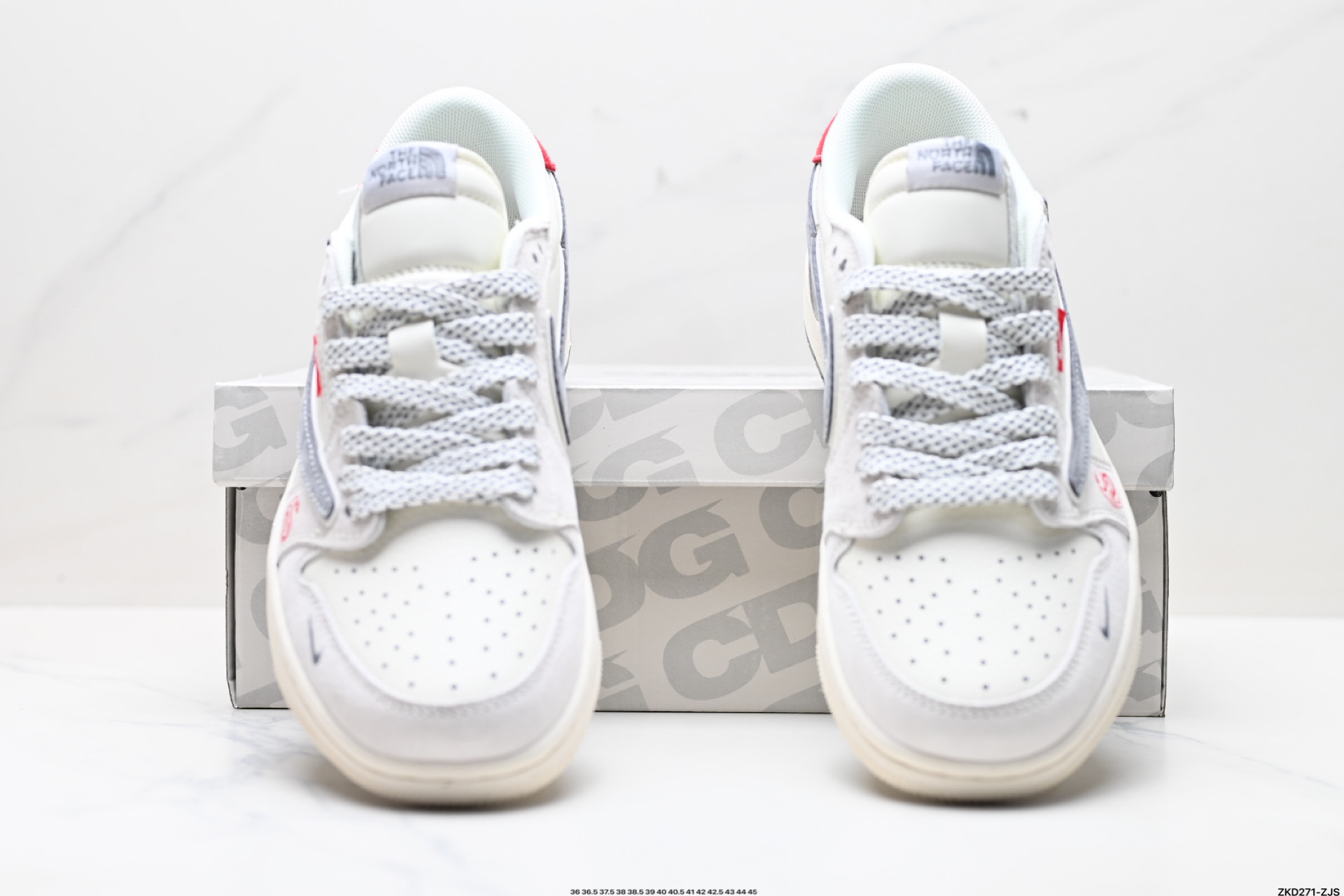 AJ1倒勾Travis Scott x Air Jordan 1 ” Reverse Mocha “ AJ1乔1 TS 闪电 联名倒钩 低帮文化篮球鞋  SJ2068-145