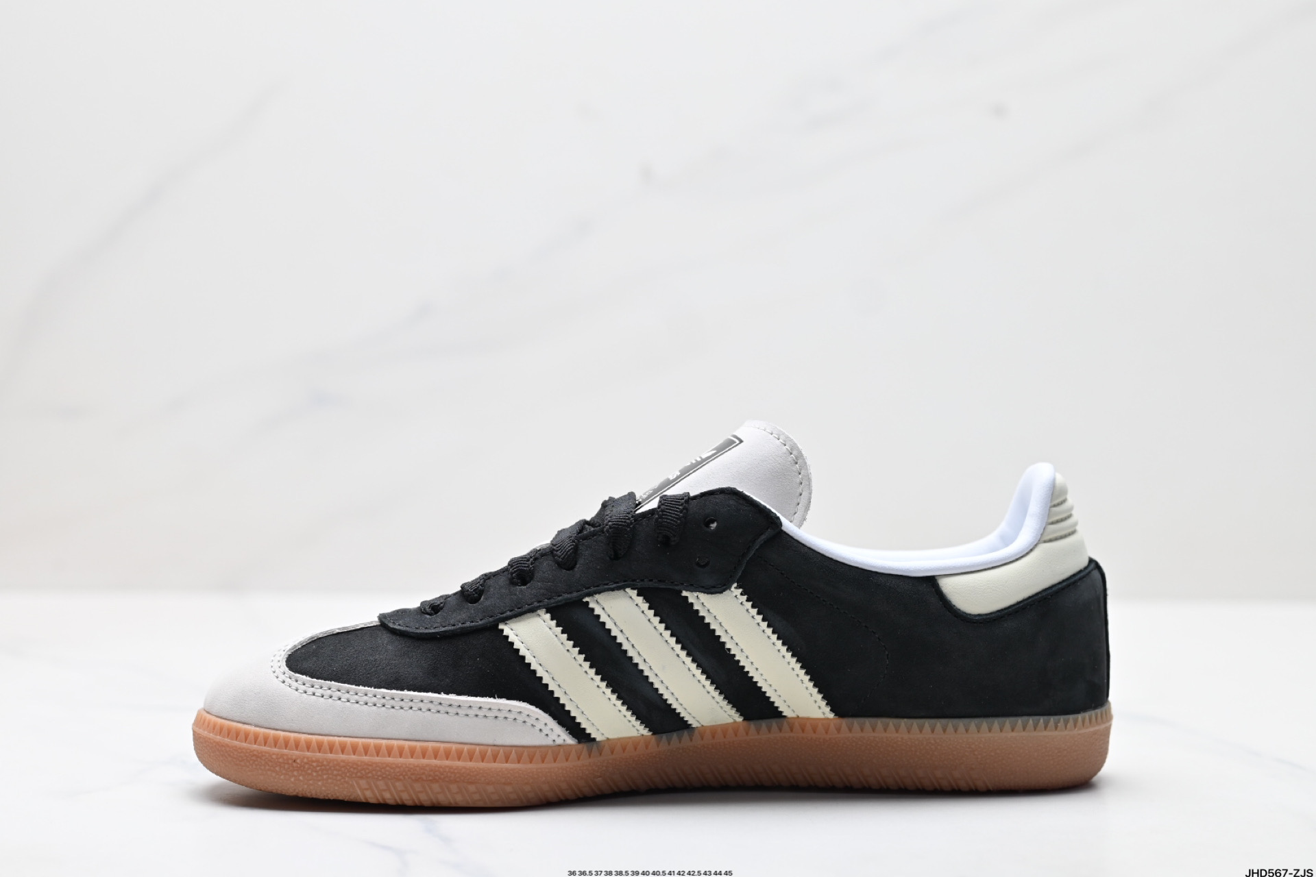 Adidas Originals Samba OG 阿迪达斯桑巴舞系列绅士德训足球风百搭低帮休闲运动板鞋  B75806