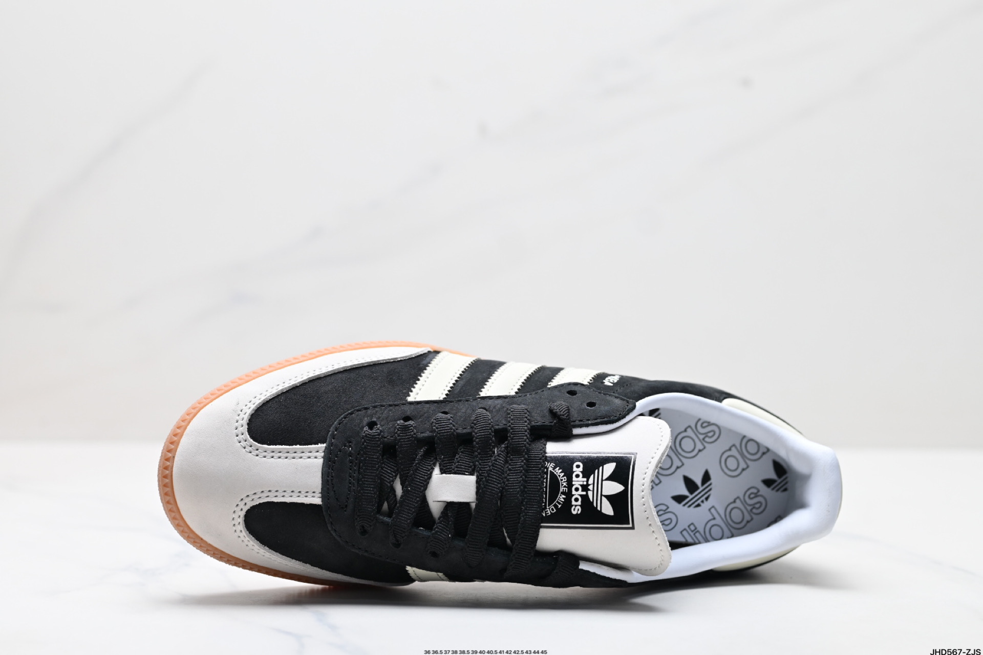 Adidas Originals Samba OG 阿迪达斯桑巴舞系列绅士德训足球风百搭低帮休闲运动板鞋  B75806
