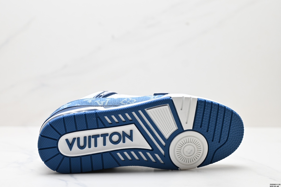 Louis Vuitton Trainer Maxi Low Sneaker 面包版低帮休闲运动文化百搭篮球板鞋
