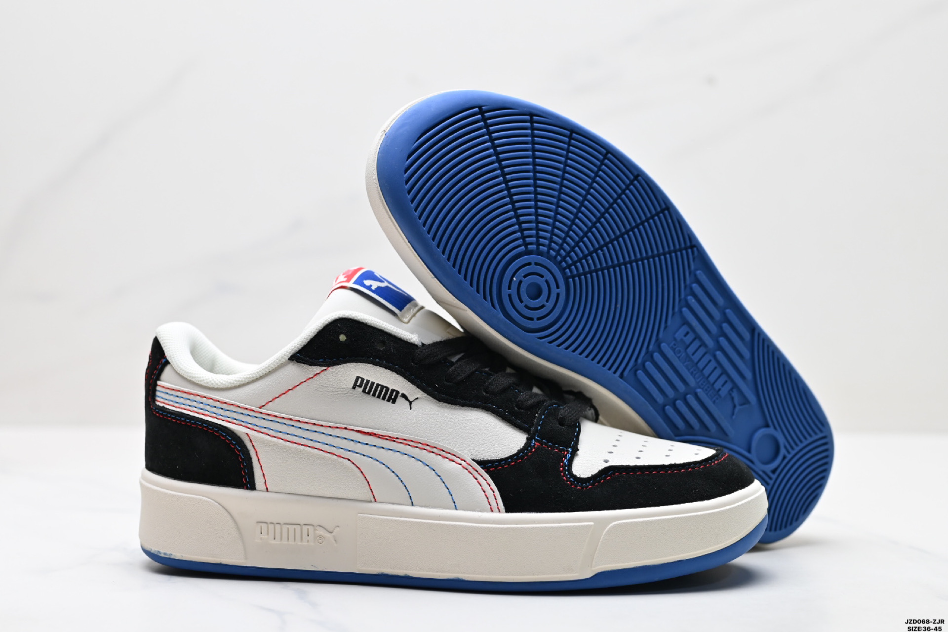 Puma LX Court Low复古单品 彪马 防滑耐磨低帮德训板鞋 394210-04