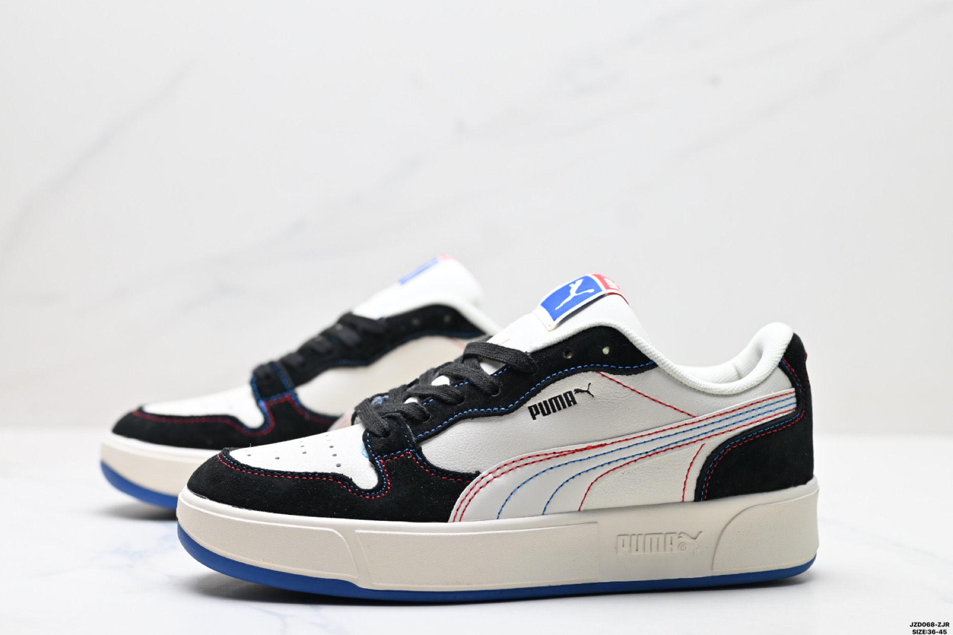 Puma LX Court Low复古单品 彪马 防滑耐磨低帮德训板鞋 394210-04
