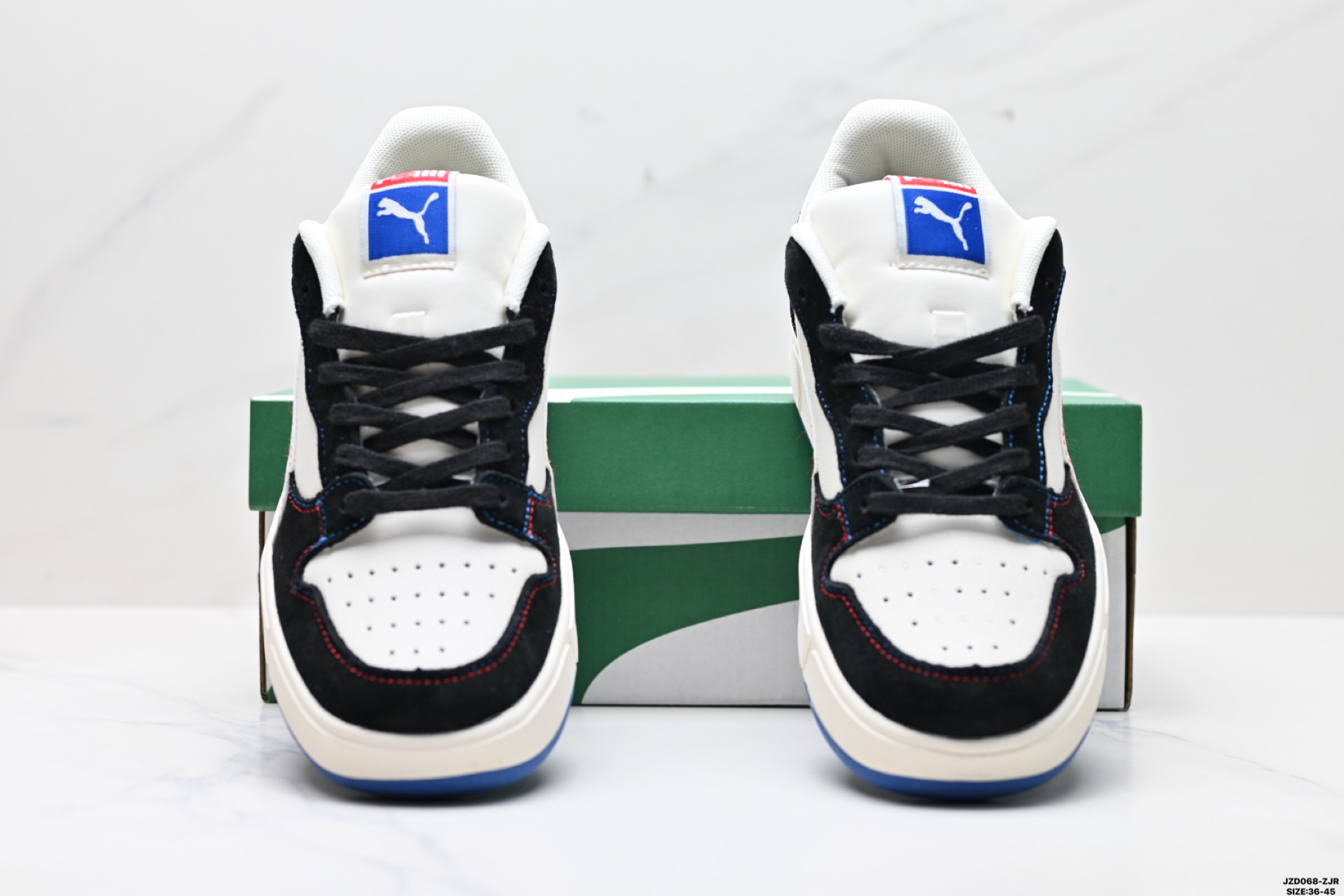 Puma LX Court Low复古单品 彪马 防滑耐磨低帮德训板鞋 394210-04