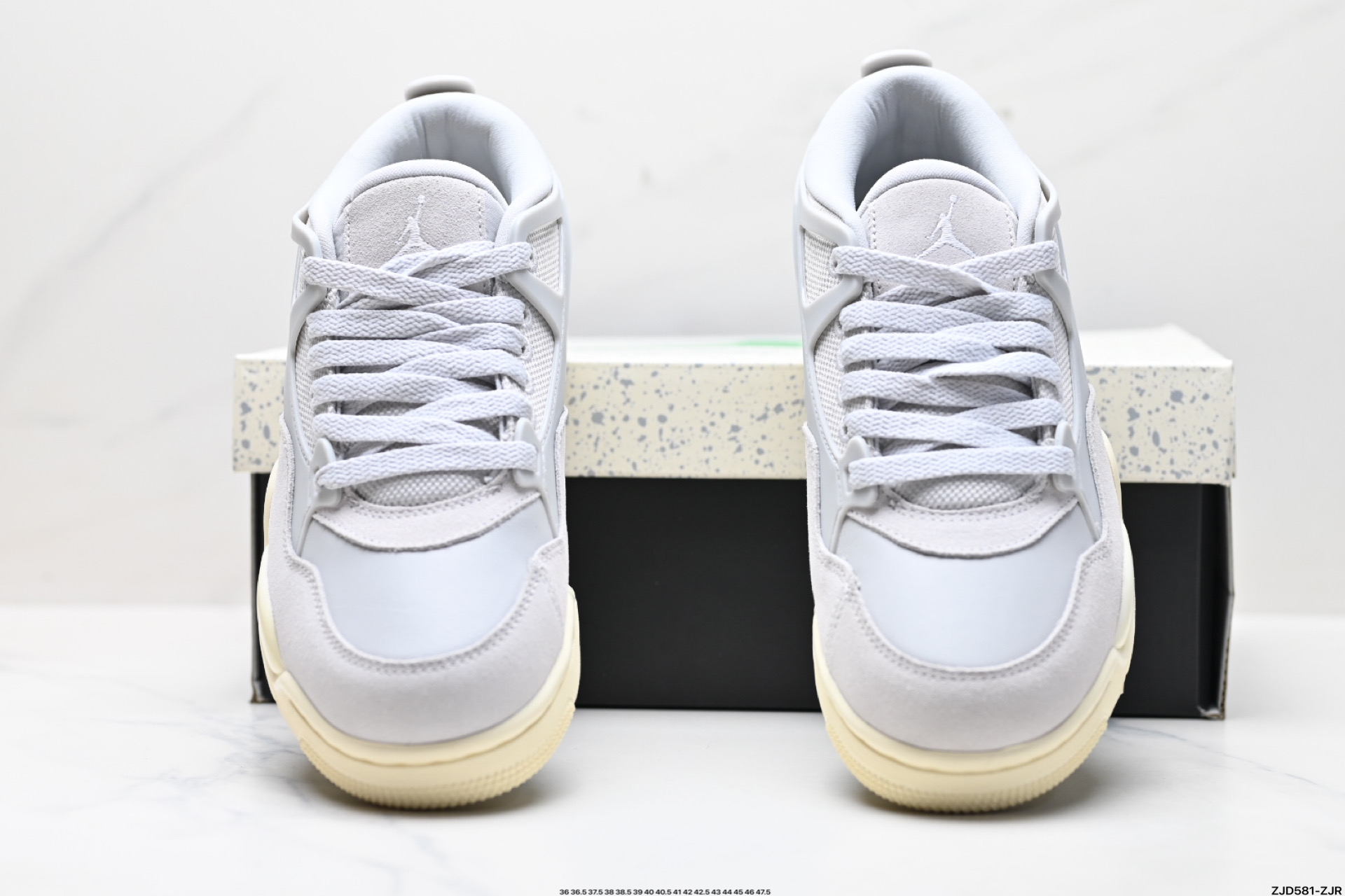 Nike Air Jordan 4 RM 防滑 低帮 复古篮球鞋 橡胶耐磨防滑大底  FQ7940-001