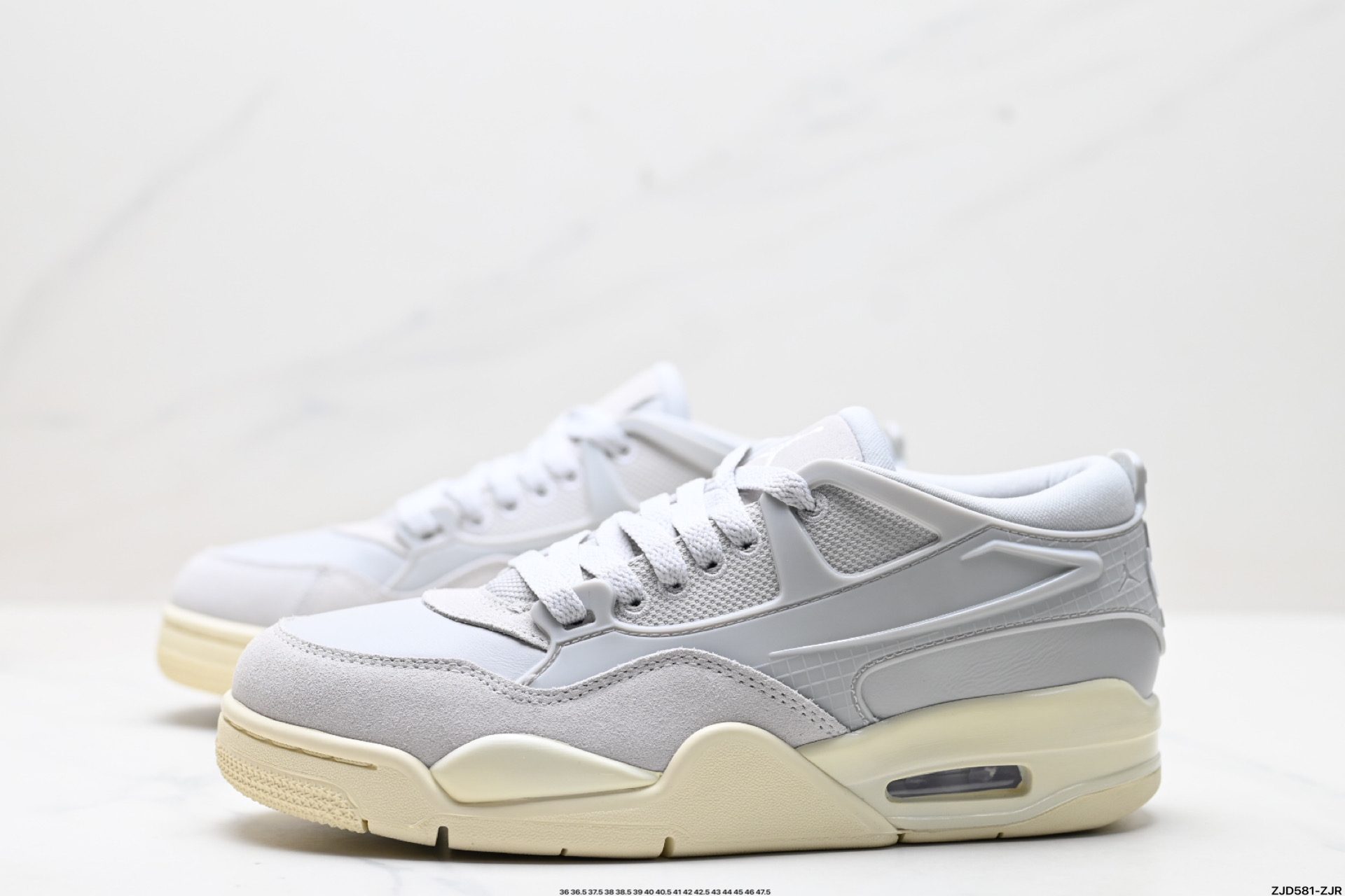 Nike Air Jordan 4 RM 防滑 低帮 复古篮球鞋 橡胶耐磨防滑大底  FQ7940-001