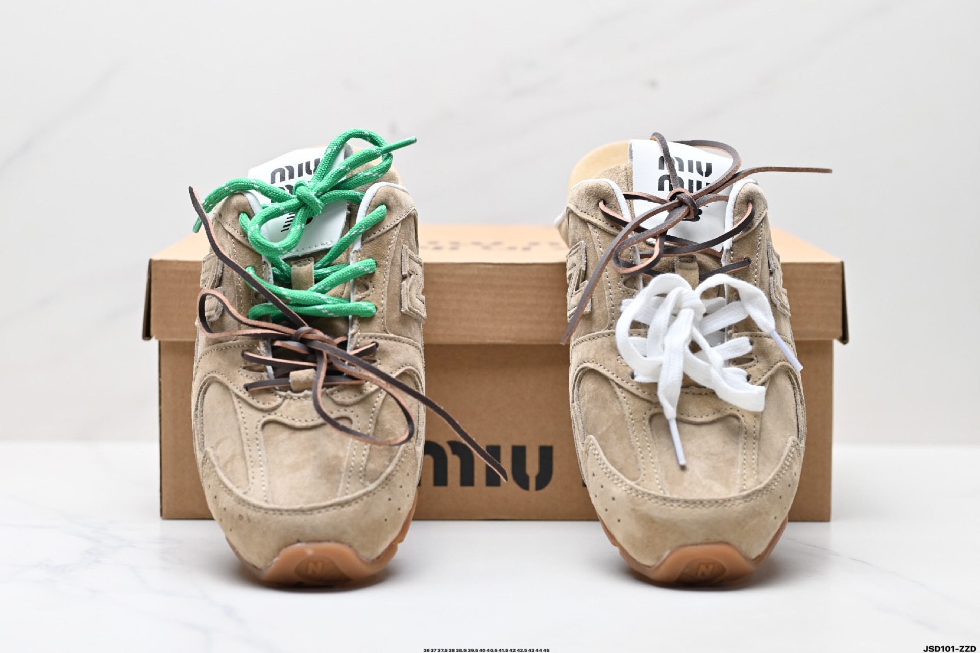 MiuMiu x 新百伦New Balance 530 SL系列低帮经典复古休闲半拖款
