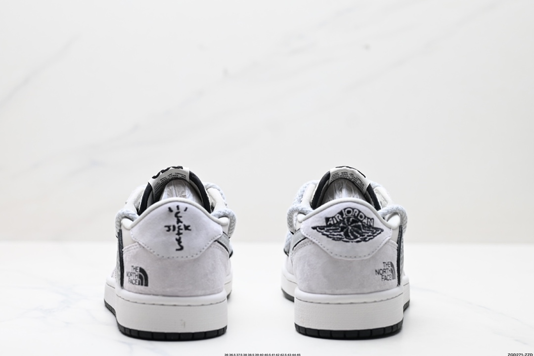 AJ1倒勾Travis Scott x Air Jordan 1 ” Reverse Mocha “ AJ1乔1 TS 闪电 联名倒钩 低帮文化篮球鞋  XX3318-516