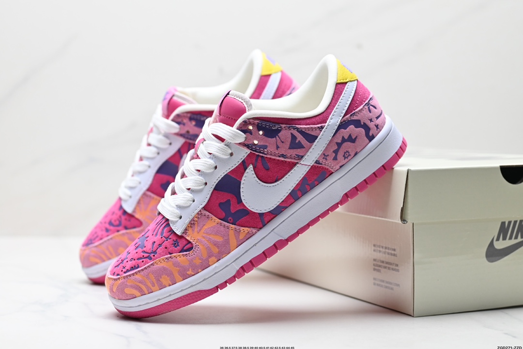NK Dunk Low Retro “DIY高端定制” 低帮休闲运动板鞋  XD6188-047