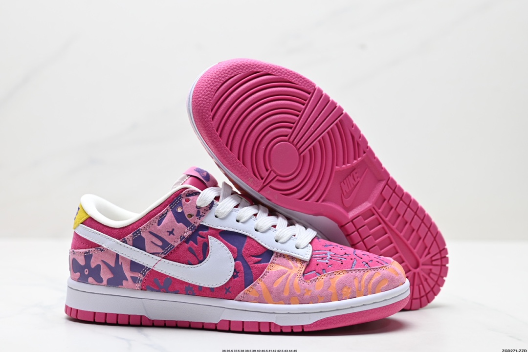 NK Dunk Low Retro “DIY高端定制” 低帮休闲运动板鞋  XD6188-047