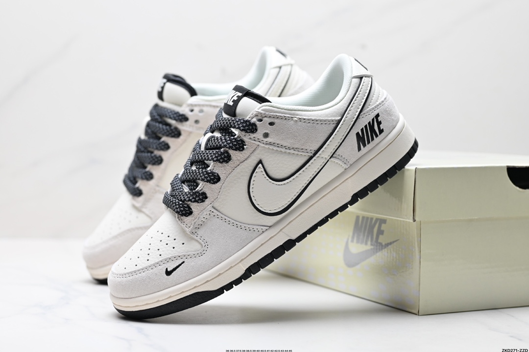 NK Dunk Low Retro “DIY高端定制” 低帮休闲运动板鞋  BB7518-023