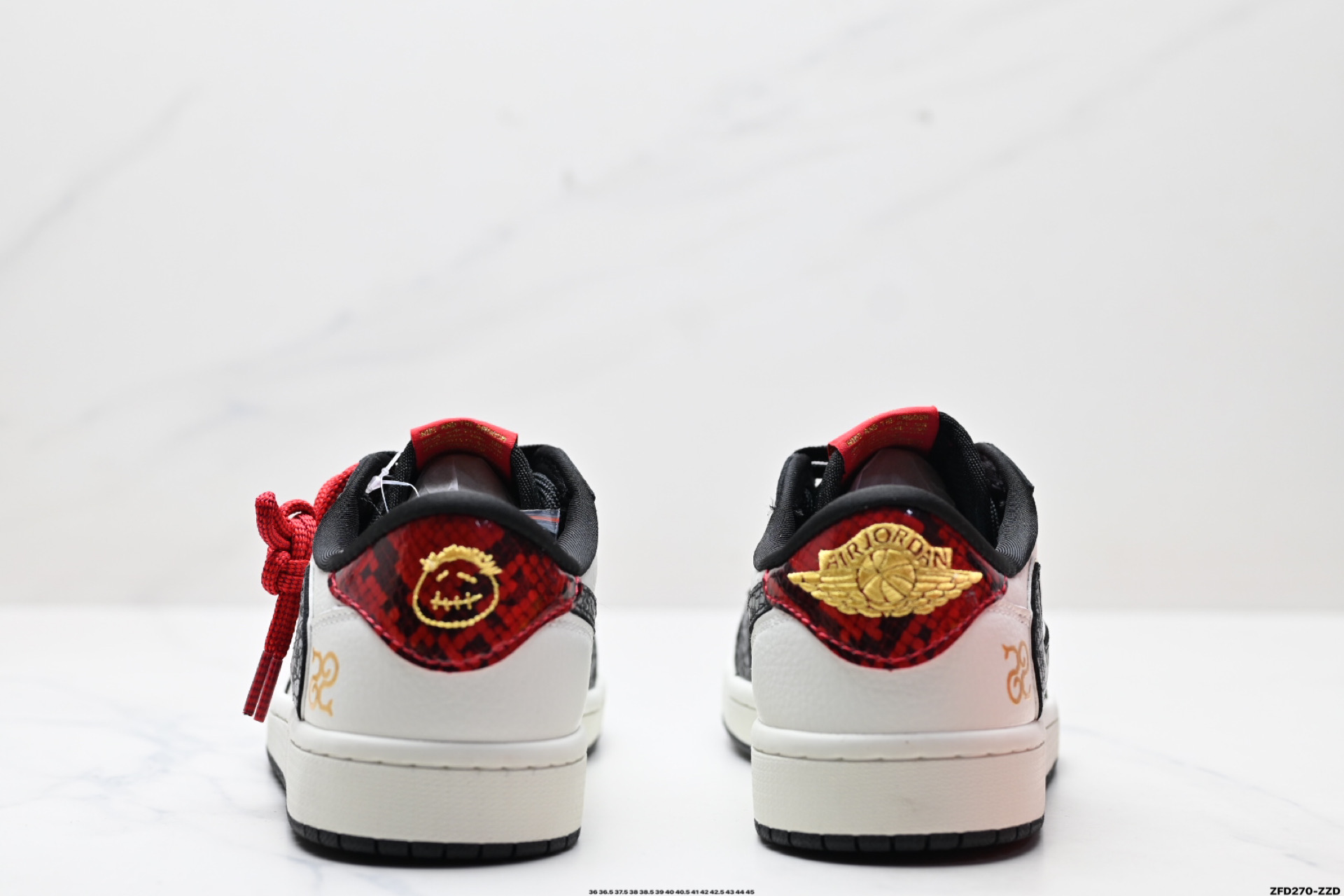 AJ1倒勾Travis Scott x Air Jordan 1 ” Reverse Mocha “ AJ1乔1 TS 闪电 联名倒钩 低帮文化篮球鞋  CH6336-023