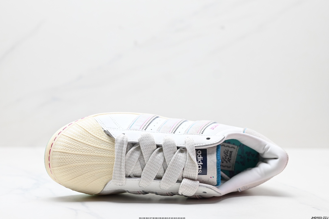 Adidas originals Superstar XLG 阮菲菲联名款 三叶草 ID1140