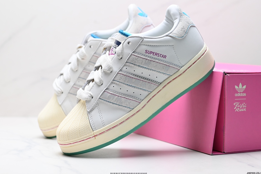 Adidas originals Superstar XLG 阮菲菲联名款 三叶草 ID1140