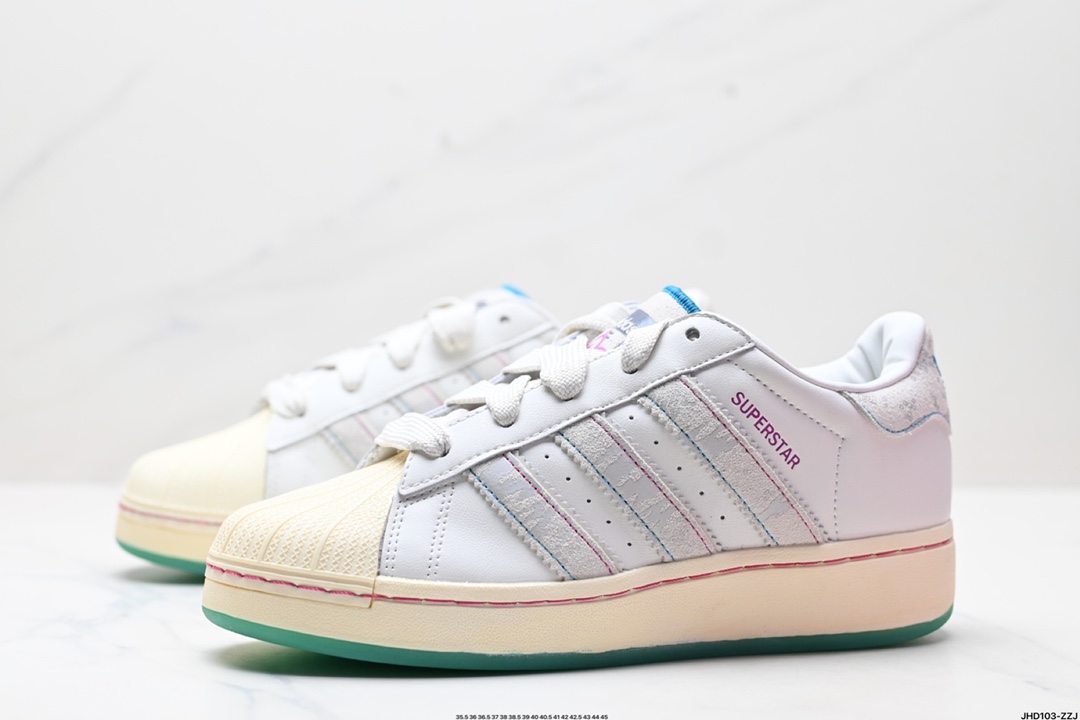 Adidas originals Superstar XLG 阮菲菲联名款 三叶草 ID1140
