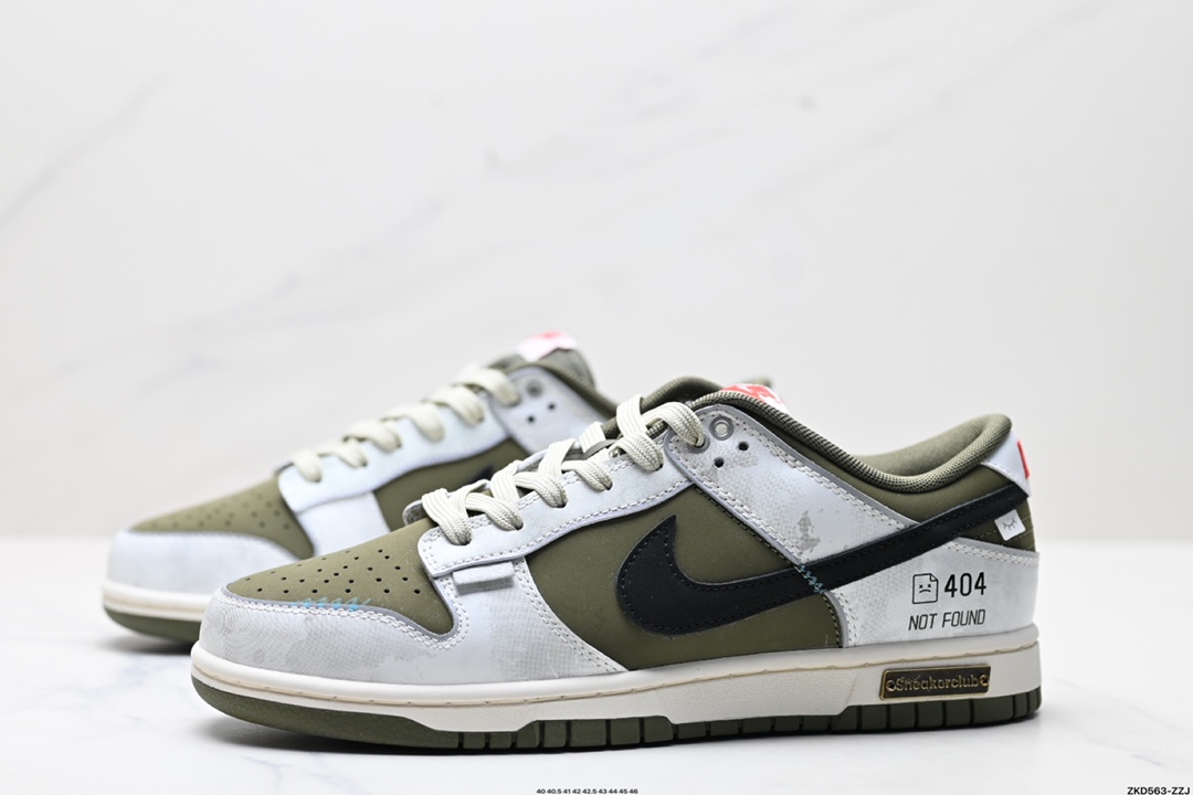 NK Dunk Low Retro “DIY高端定制” 低帮休闲运动板鞋 GW1220-010