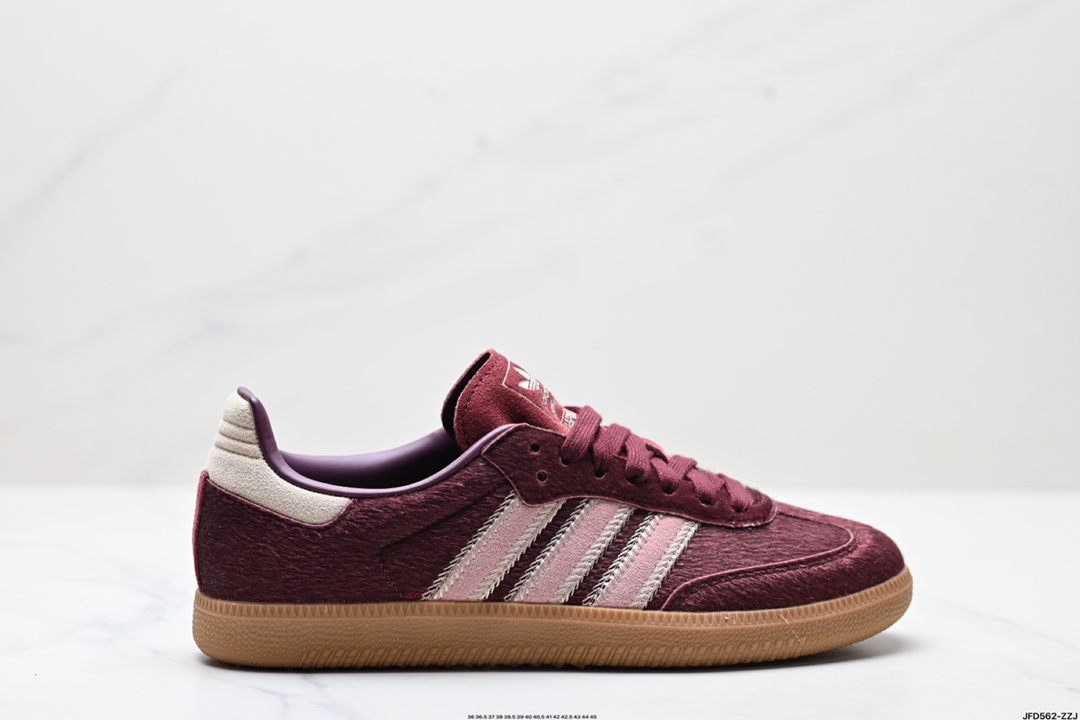 Adidas Originals Wales Bonner Samba OG桑巴舞系列绅士德训足球风百搭低帮休闲运动板鞋 JP5360