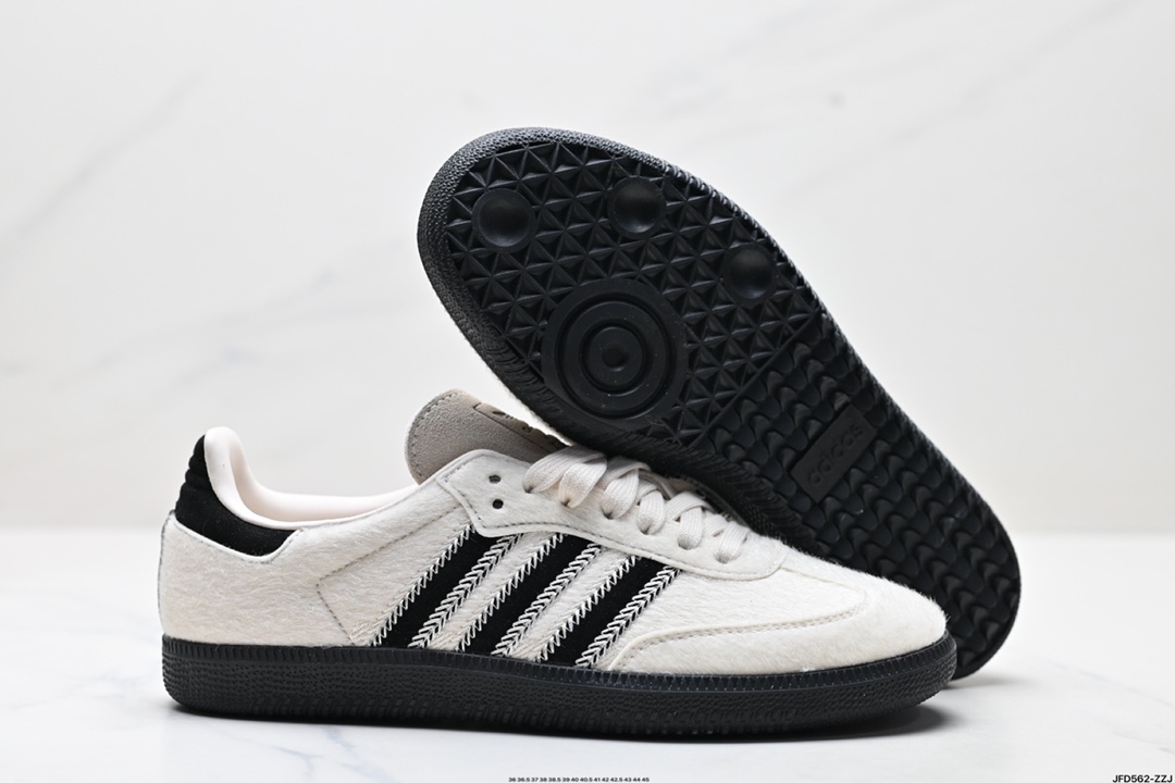 Adidas Originals Wales Bonner Samba OG桑巴舞系列绅士德训足球风百搭低帮休闲运动板鞋 JP5360
