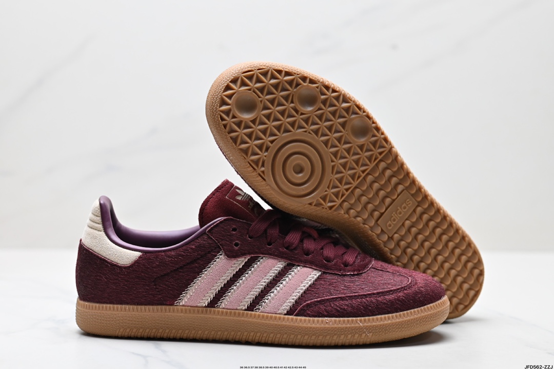 Adidas Originals Wales Bonner Samba OG桑巴舞系列绅士德训足球风百搭低帮休闲运动板鞋 JP5360