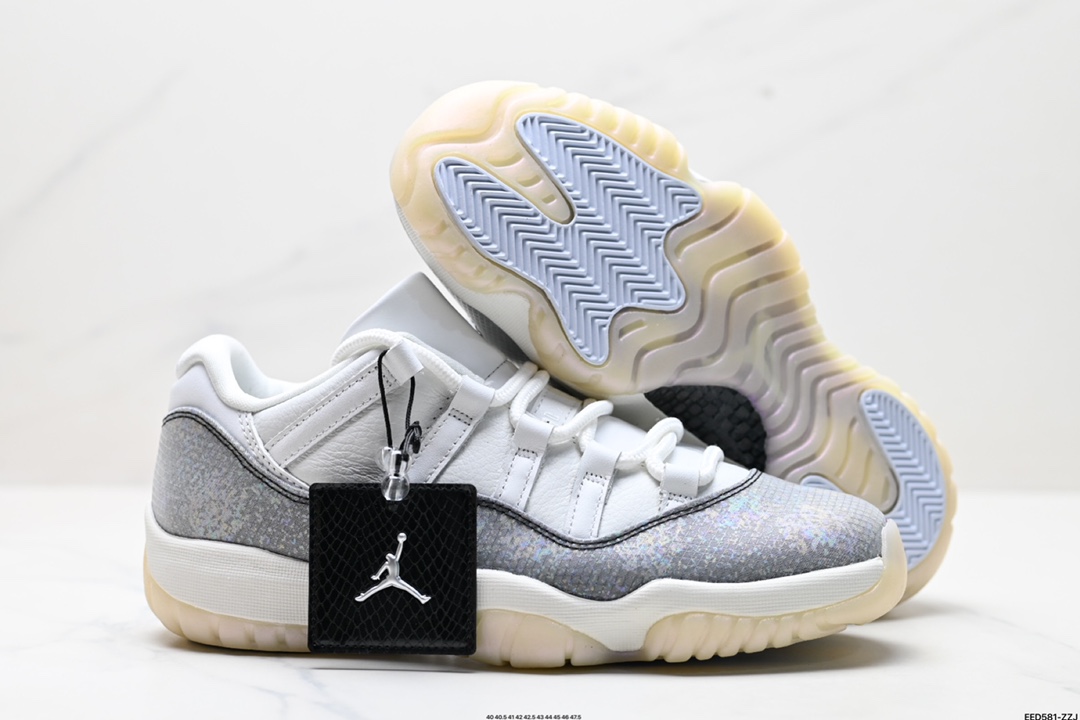 耐克Nike Air Jordan 11 Retro Concord AJ11代迈克尔·乔丹低帮运动文化篮球鞋“康扣 HQ7000-001