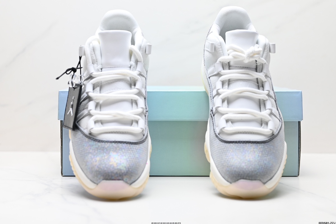 耐克Nike Air Jordan 11 Retro Concord AJ11代迈克尔·乔丹低帮运动文化篮球鞋“康扣 HQ7000-001