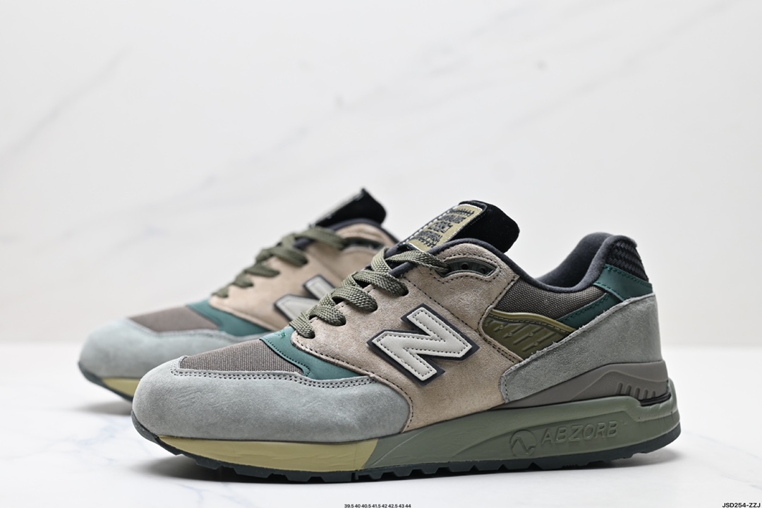 NB 新百伦 New Balance M998 Made in USA 高端美产血统系列经典复古休闲运动慢跑鞋 M998AWA
