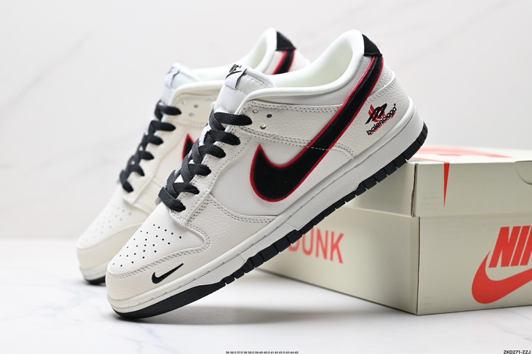NK Dunk Low Retro “DIY高端定制” 低帮休闲运动板鞋 LW1818-110