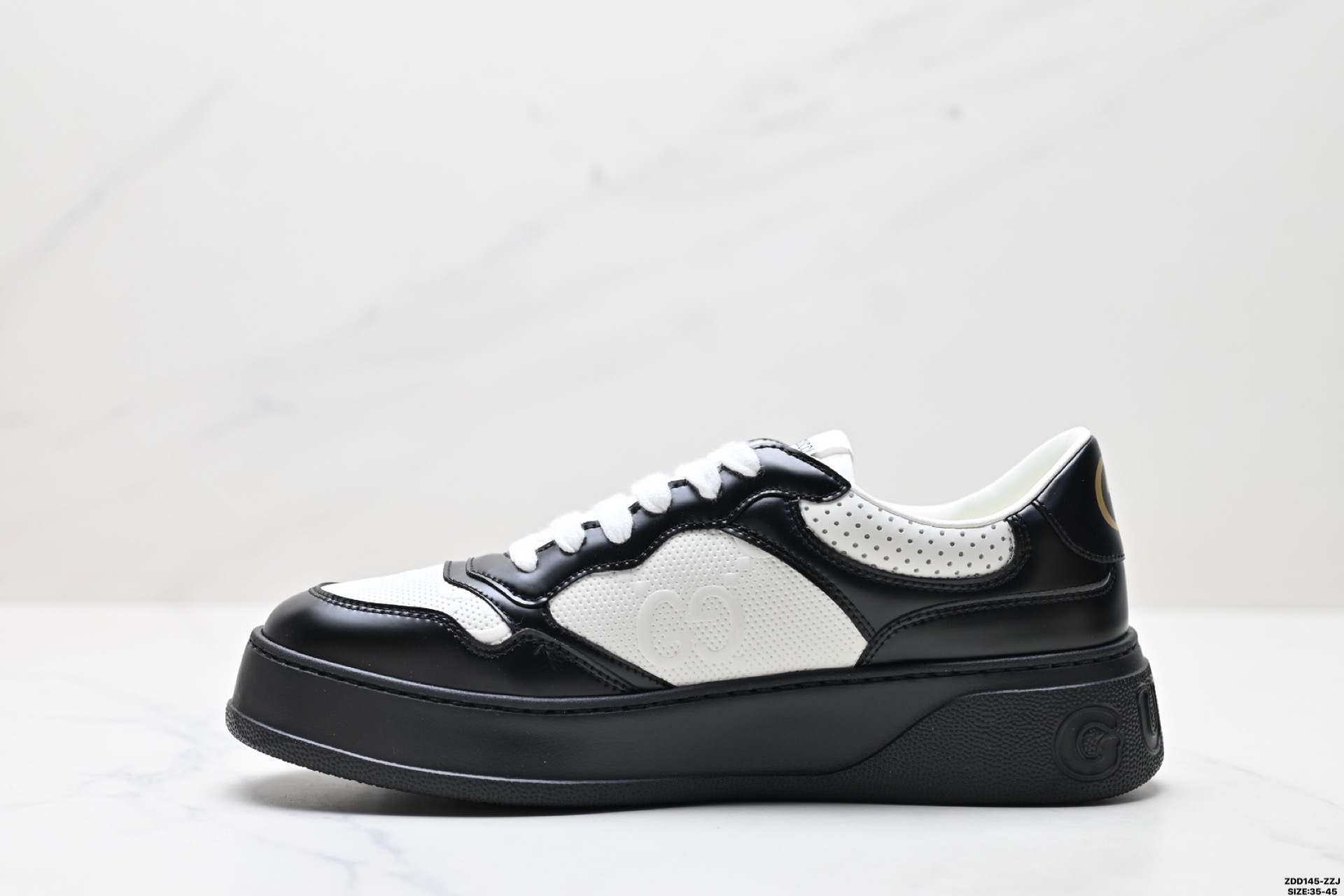 GUCCI古驰 Chunky B 饼干鞋低帮 时尚板鞋  675619 5ZXCO 9580