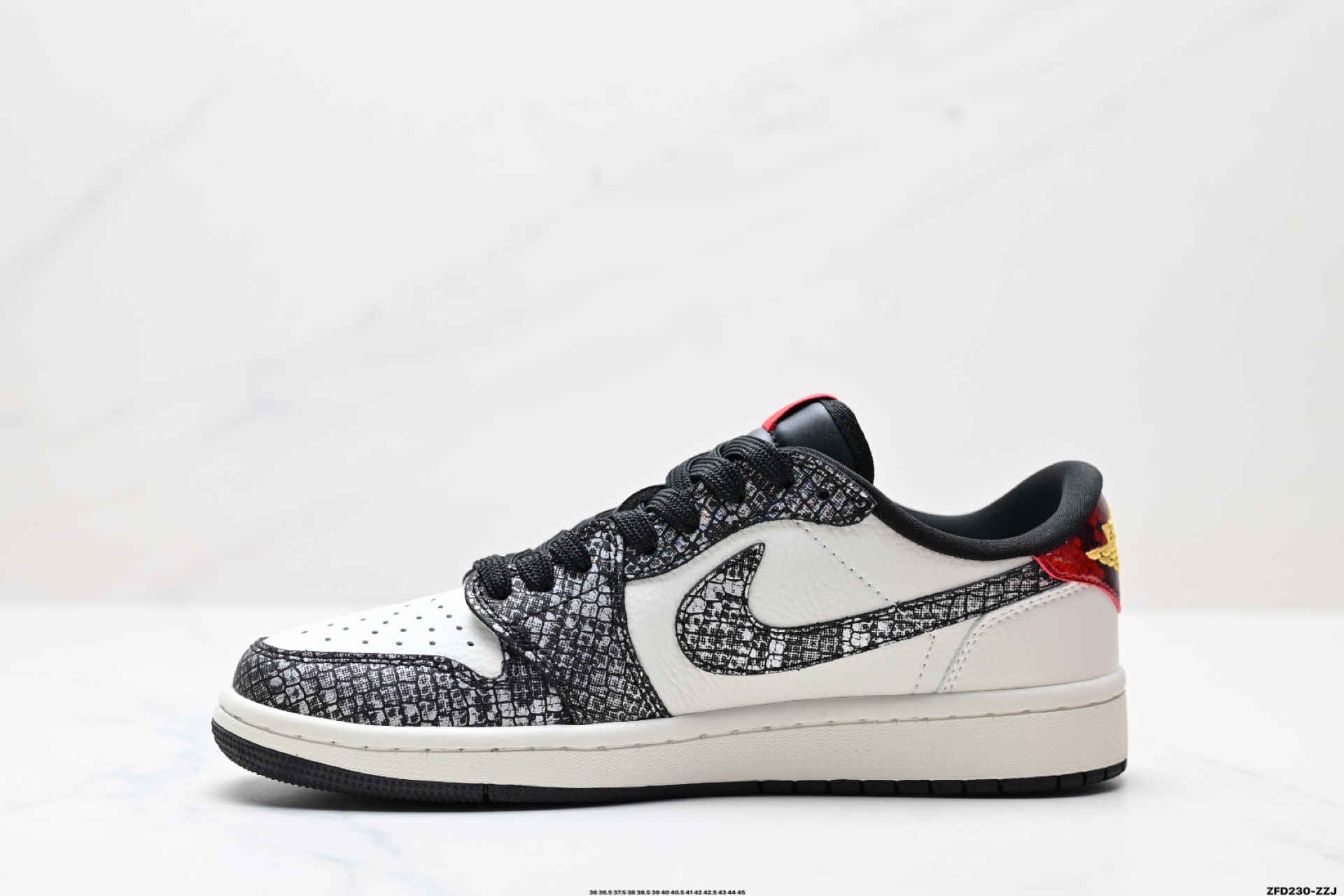 AJ1倒勾Travis Scott x Air Jordan 1 ” Reverse Mocha “ AJ1乔1 TS 闪电 联名倒钩 低帮文化篮球鞋  CH6336-023