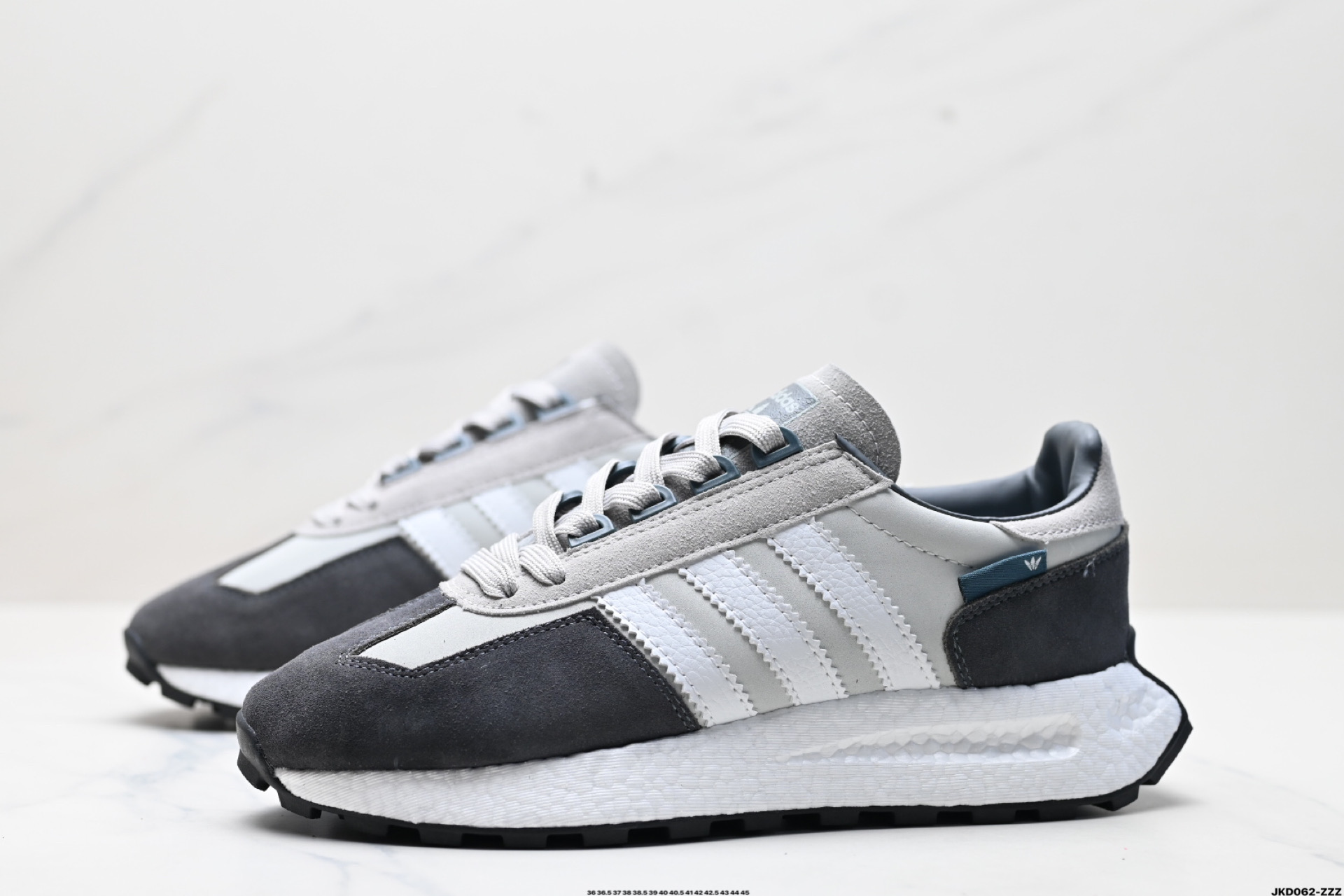 阿迪达斯Adidas Retropy E5 W.R.P 三叶草新款运动休闲爆米花跑鞋  JQ0007