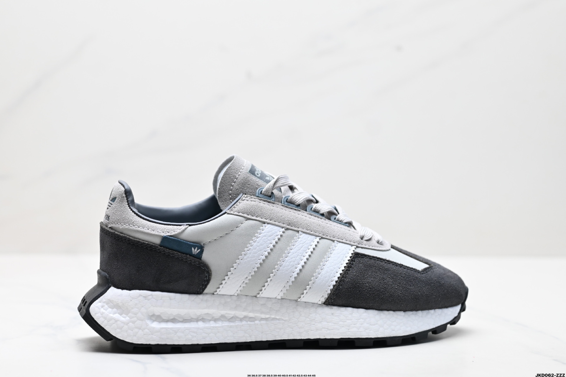 阿迪达斯Adidas Retropy E5 W.R.P 三叶草新款运动休闲爆米花跑鞋  JQ0007