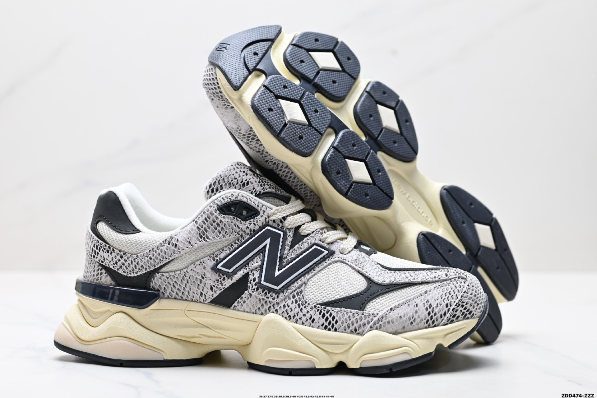 New Balance 版本 NB9060 联名款 复古休闲运动慢跑鞋 U9060SNA