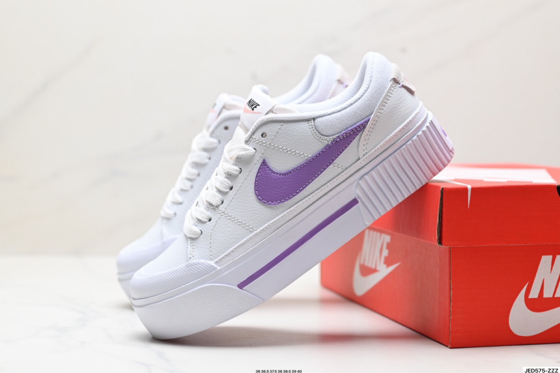 Nike Court Legacy 百搭单品 耐克Nike Court Legacy学院产物系列系列低帮经典百搭休闲运动小白板鞋 DM7590-102