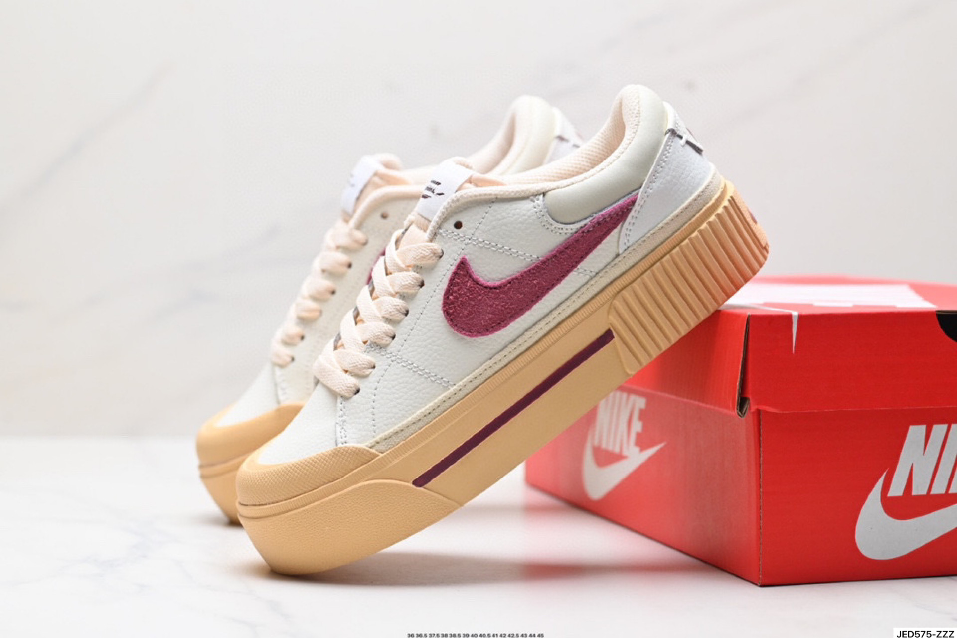 Nike Court Legacy 百搭单品 耐克Nike Court Legacy学院产物系列系列低帮经典百搭休闲运动小白板鞋 DM7590-102