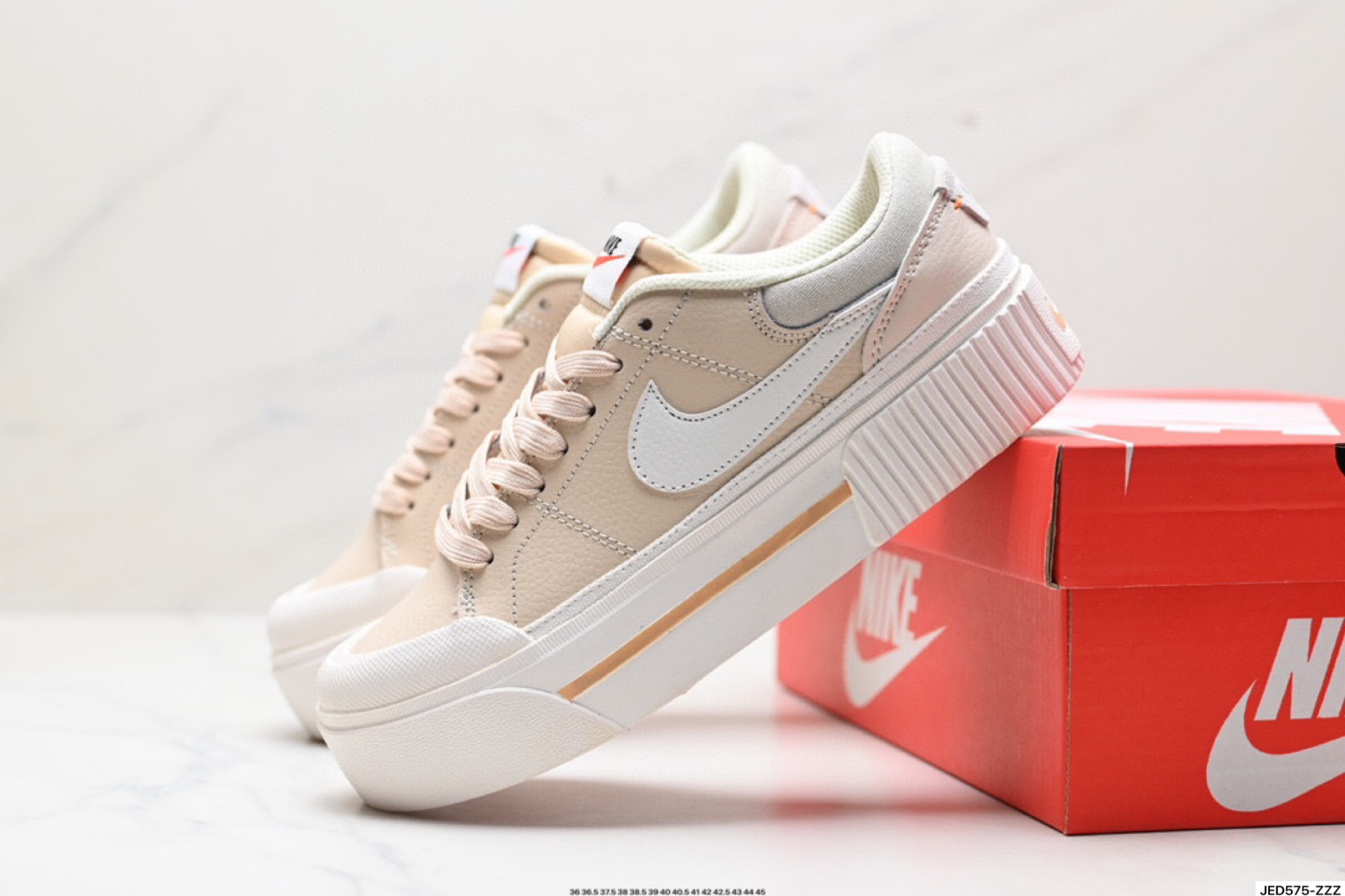 Nike Court Legacy 百搭单品 耐克Nike Court Legacy学院产物系列系列低帮经典百搭休闲运动小白板鞋 DM7590-102