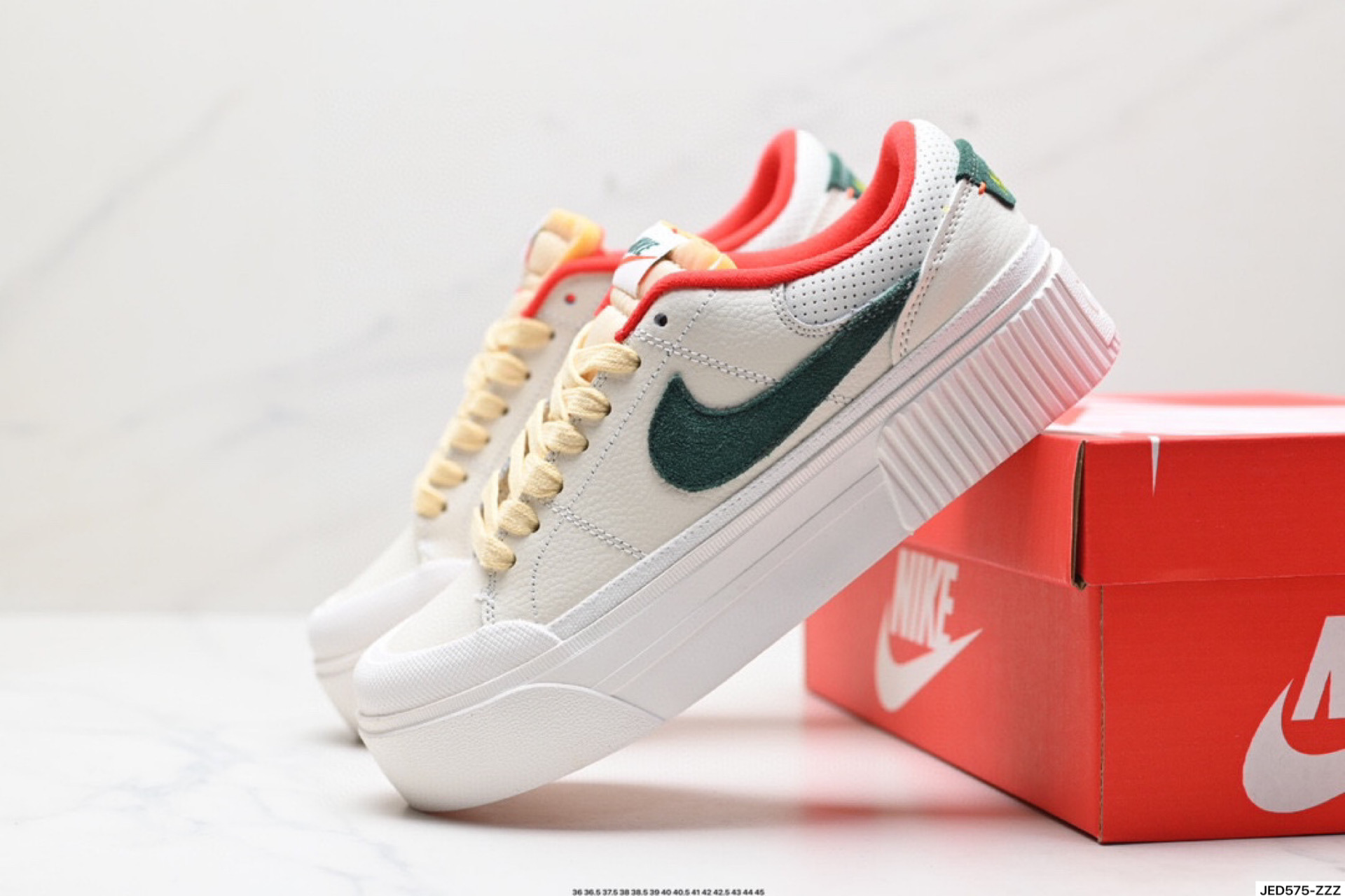Nike Court Legacy 百搭单品 耐克Nike Court Legacy学院产物系列系列低帮经典百搭休闲运动小白板鞋 DM7590-102