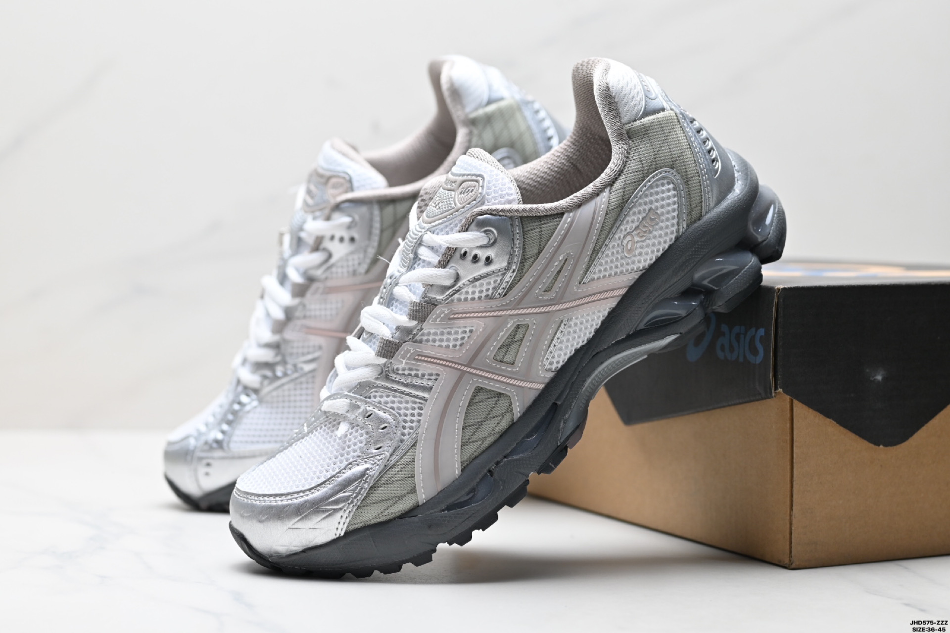 Asics GEL-Nimbus 10.1 亚瑟士 复古先锋 潮流 拼接耐磨 低帮休闲跑步鞋 1203A543-500
