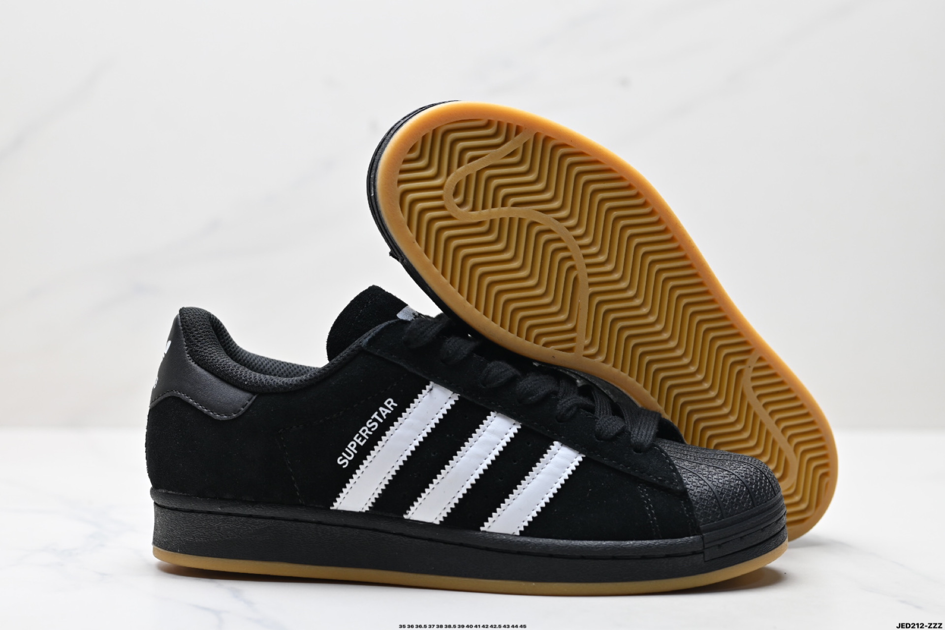 阿迪达斯Adidas三叶草 Originals Superstar 贝壳头系列低帮经典百搭休闲运动板鞋 IG1705