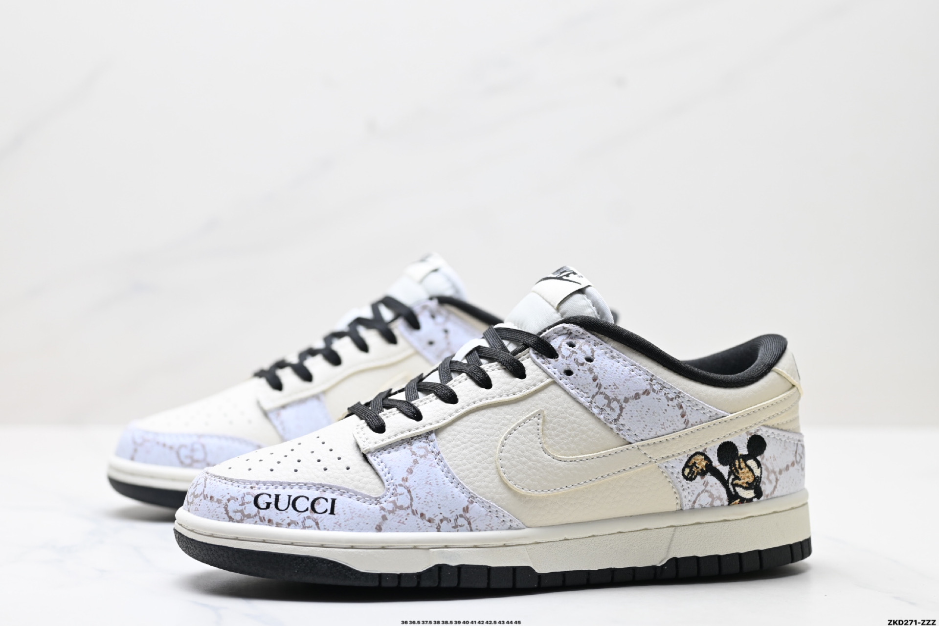 NK Dunk Low Retro “DIY高端定制” 低帮休闲运动板鞋  LW1818-112