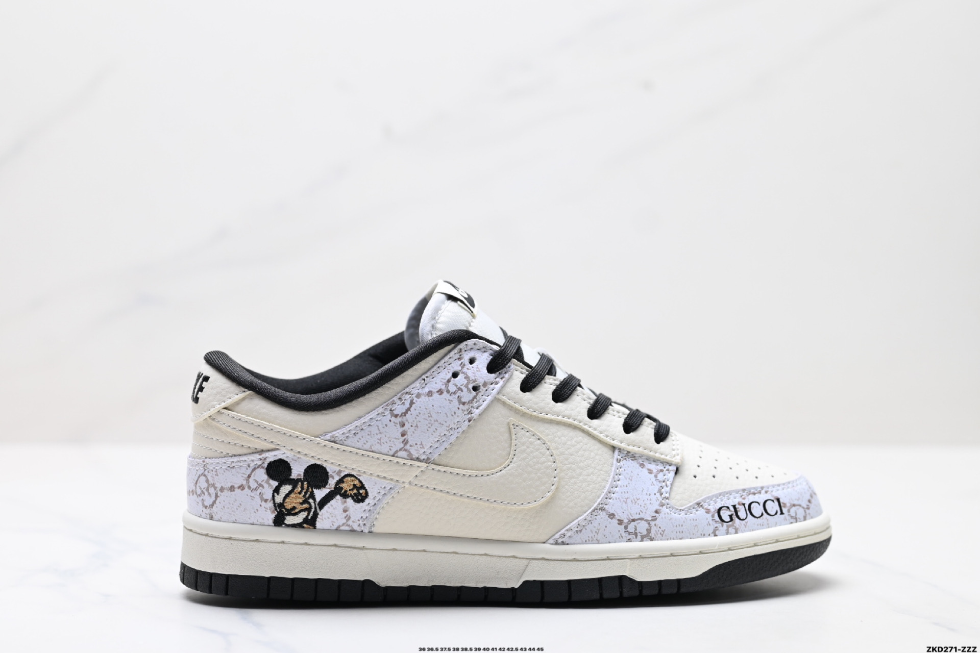 NK Dunk Low Retro “DIY高端定制” 低帮休闲运动板鞋  LW1818-112