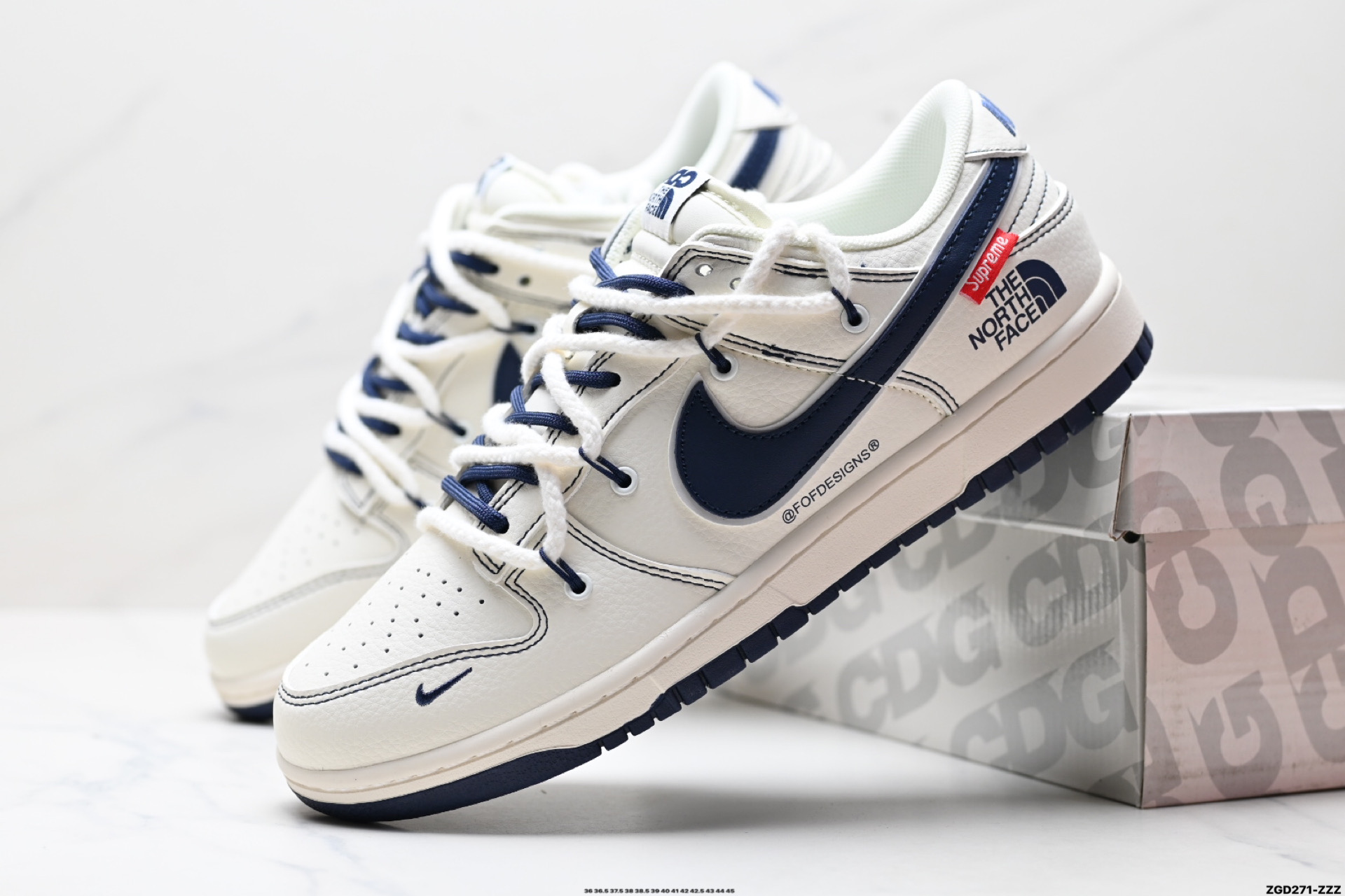 NK Dunk Low Retro “DIY高端定制” 低帮休闲运动板鞋  YX5066-262