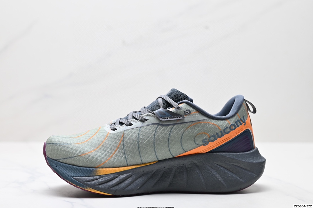 Saucony TRIUMPH 22 索康尼胜利 旗舰级缓震 慢跑减震透气 低帮训练跑步鞋 S20966-254
