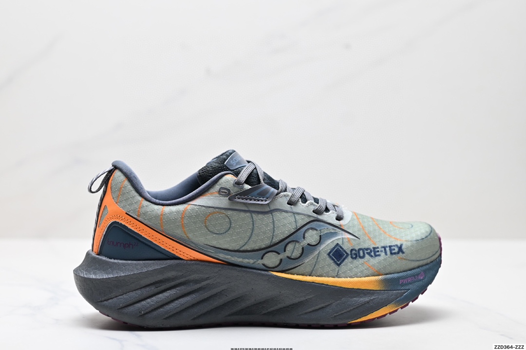 Saucony TRIUMPH 22 索康尼胜利 旗舰级缓震 慢跑减震透气 低帮训练跑步鞋 S20966-254