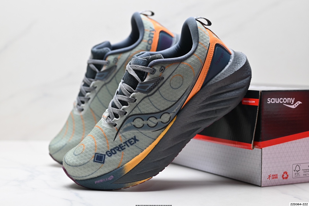 Saucony TRIUMPH 22 索康尼胜利 旗舰级缓震 慢跑减震透气 低帮训练跑步鞋 S20966-254