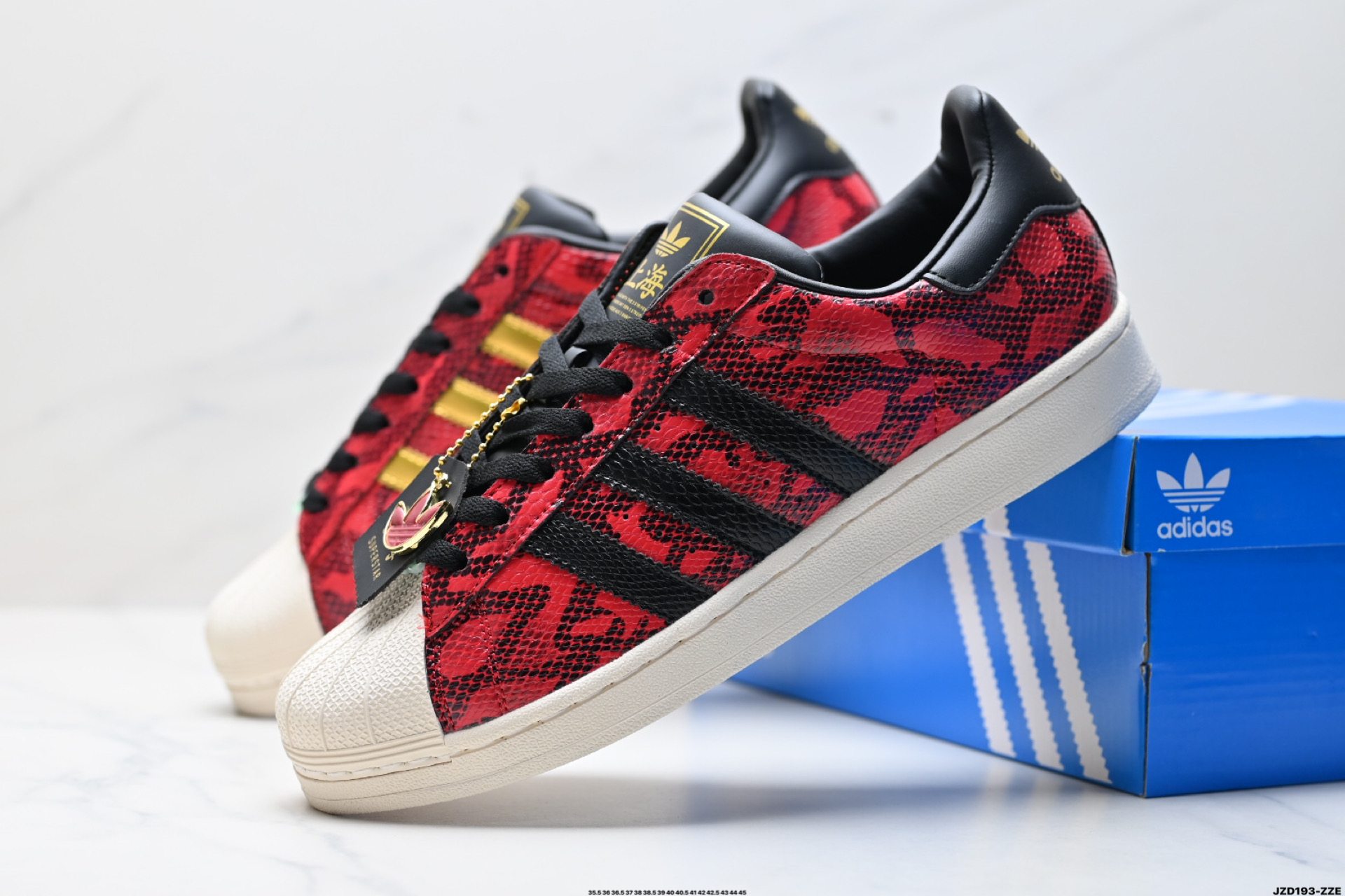阿迪达斯Adidas三叶草 Originals Superstar Pride RM贝壳头系列低帮经典百搭休闲运动板鞋 JI0124