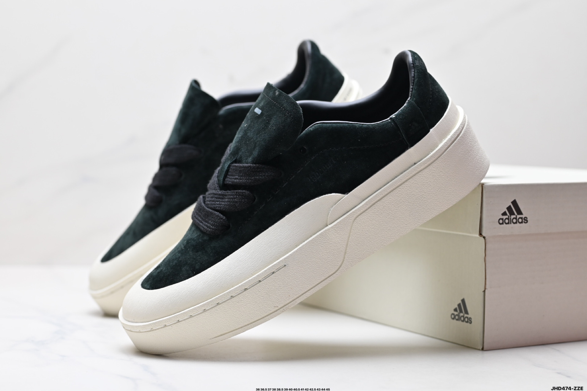 Adidas LABCOURT 百搭休闲轻松舒适 耐磨透气低帮 板鞋  lD6227
