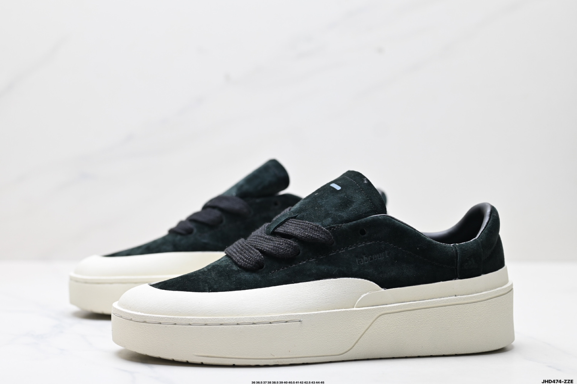 Adidas LABCOURT 百搭休闲轻松舒适 耐磨透气低帮 板鞋  lD6227